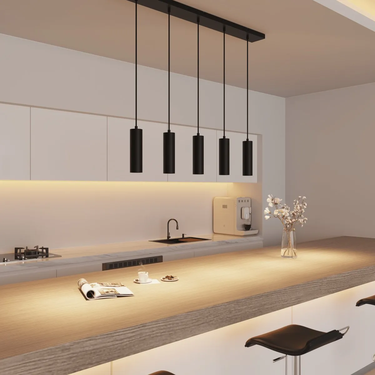 Calex Hanglamp GU10 - 1 Lichtpunt - Zwart