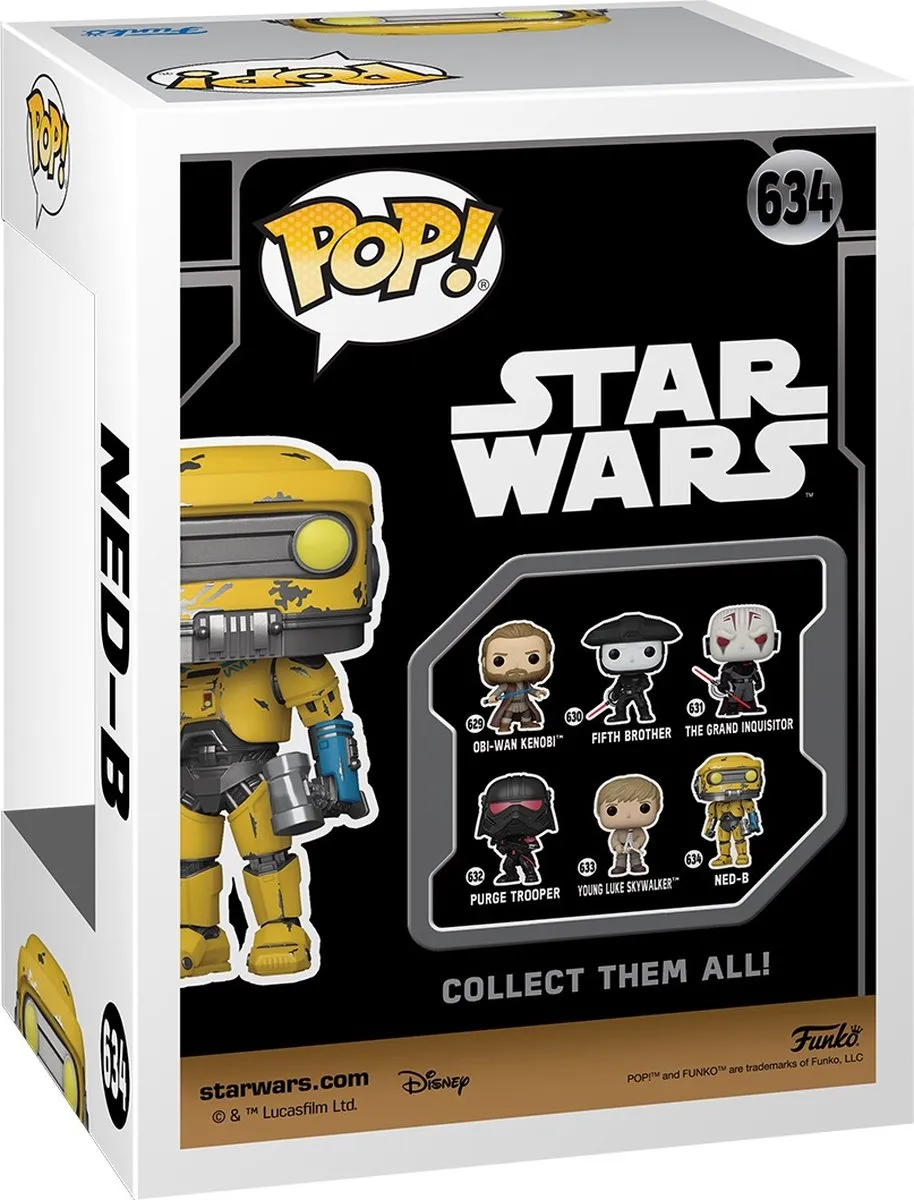 Funko Pop Star Wars Ned-B #634 - Multi