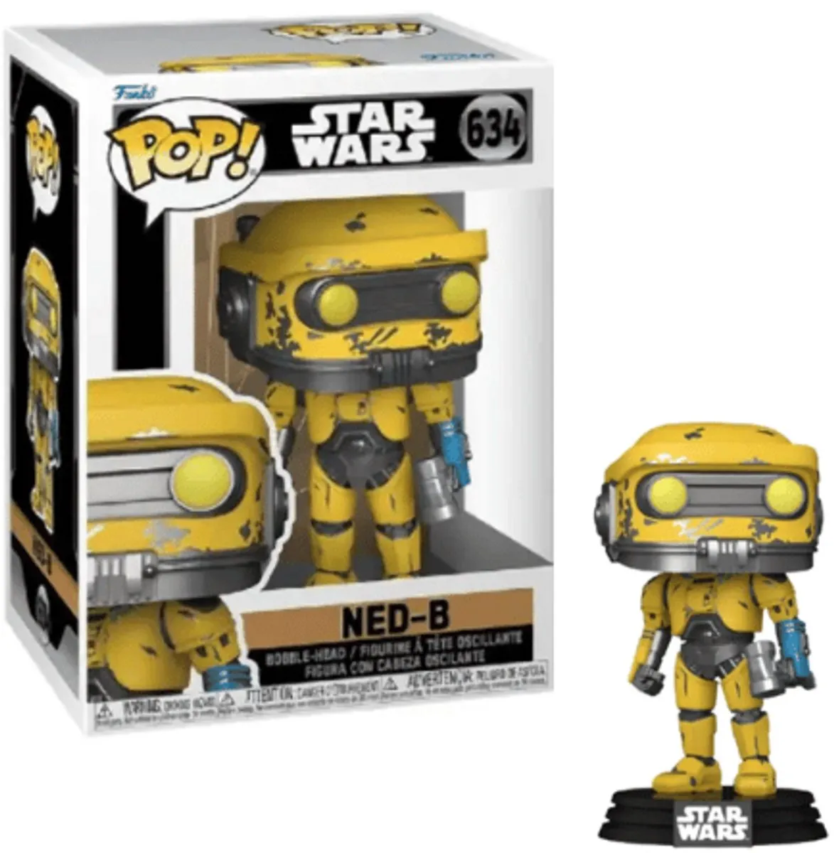 Funko Pop Star Wars Ned-B #634 - Multi - afbeelding 6 van 6