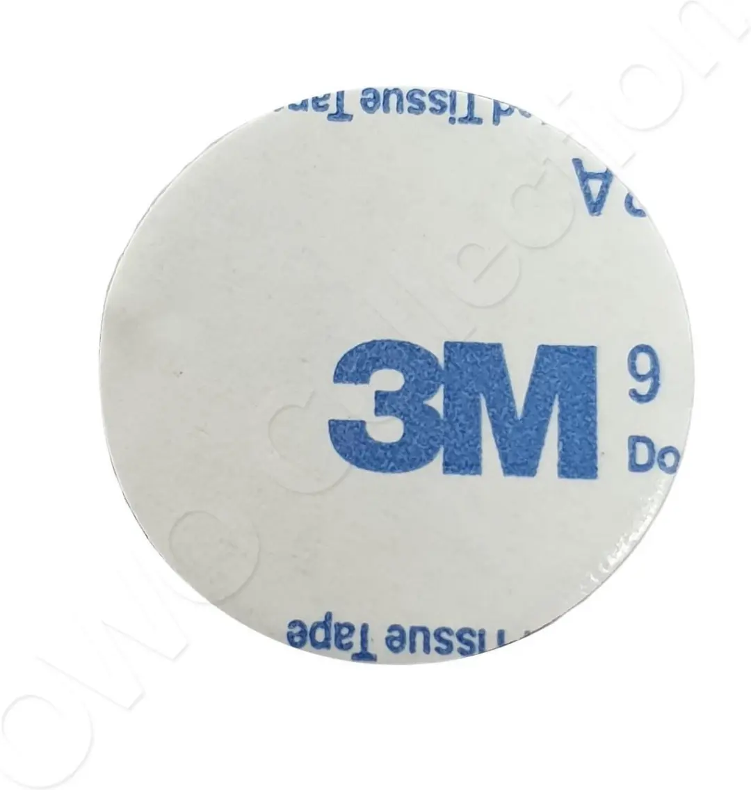 3M Dubbelzijdige Montage Stickers 10 Stuks - Ø3cm - Zwart/Wit