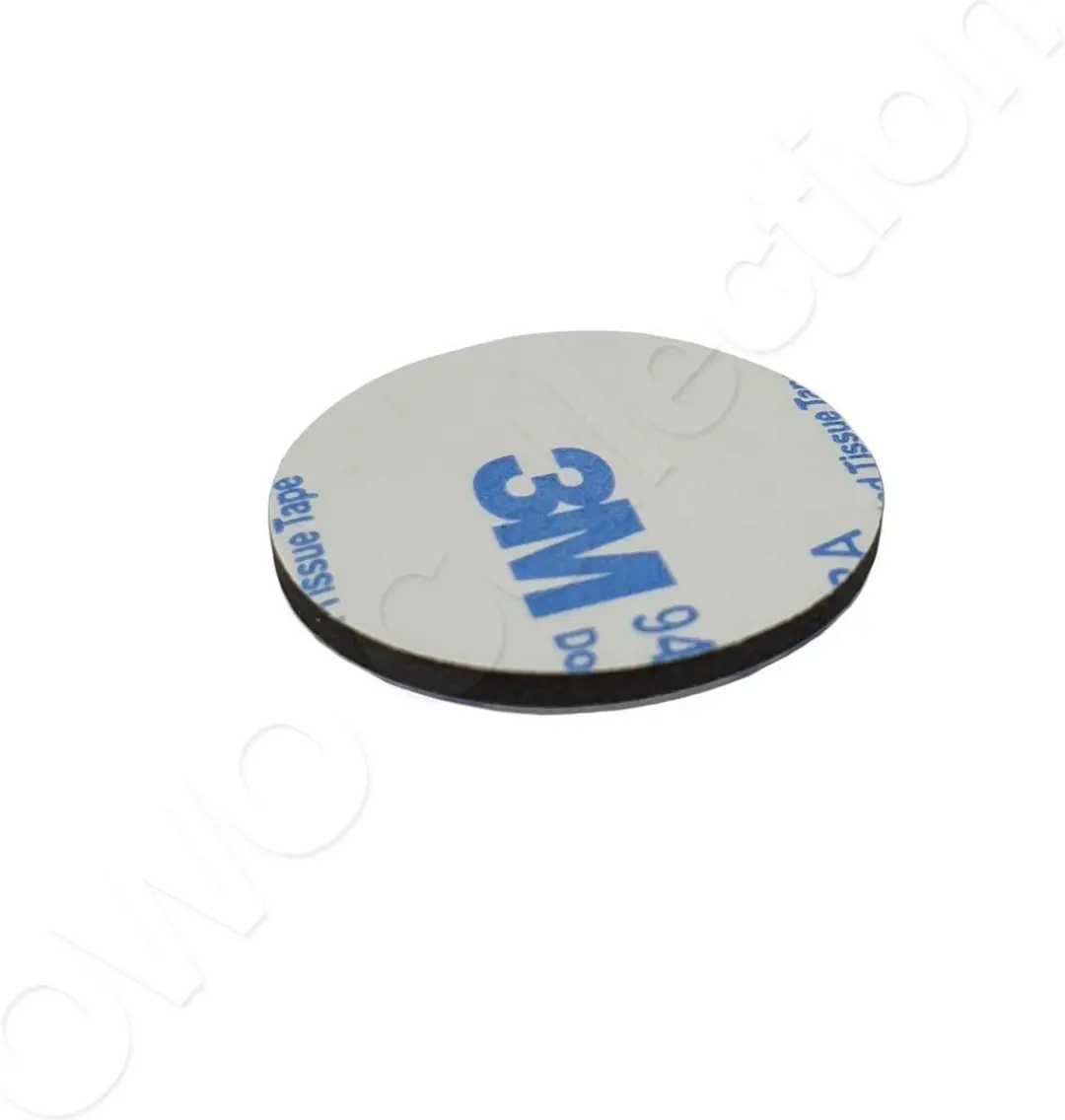3M Dubbelzijdige Montage Stickers 10 Stuks - Ø3cm - Zwart/Wit