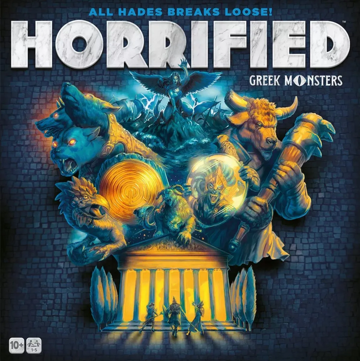 Ravensburger Horrified Greek Monsters Bordspel - 22407 - afbeelding 6 van 6