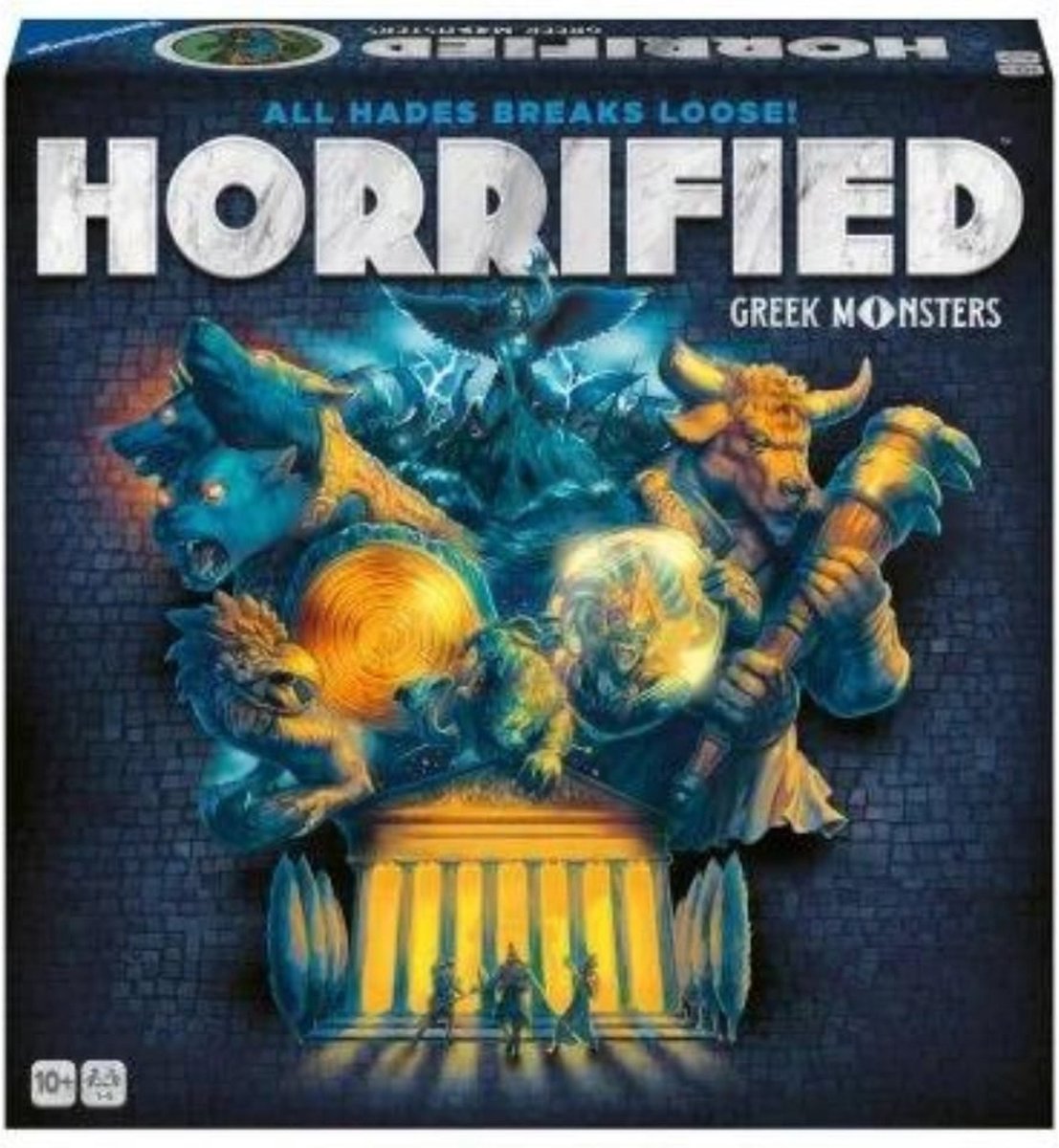 Ravensburger Horrified: Greek Monsters - Engelstalig Bordspel