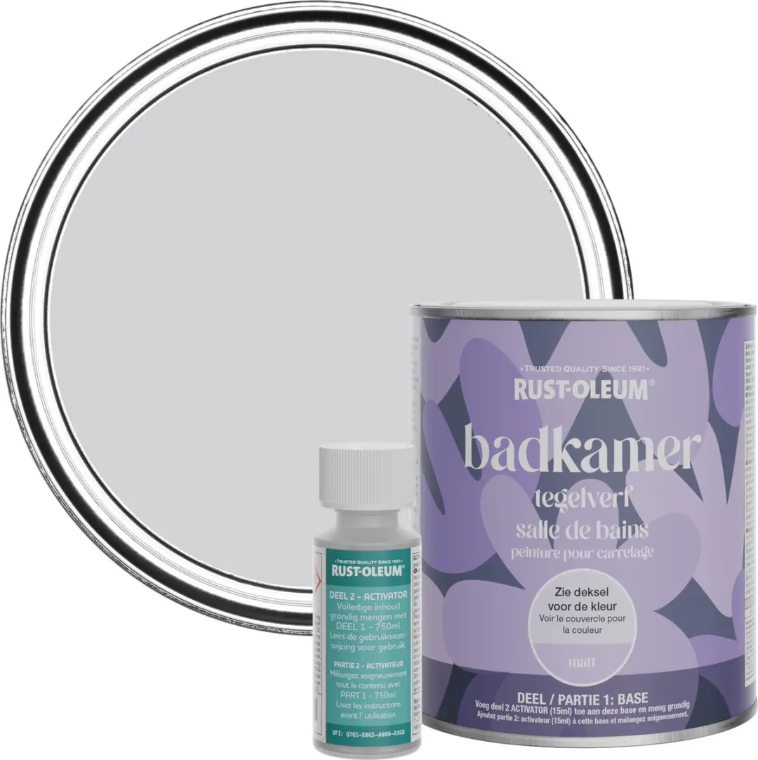 Rust-Oleum Schaduw Lila Badkamer Tegelverf Matt 750ml