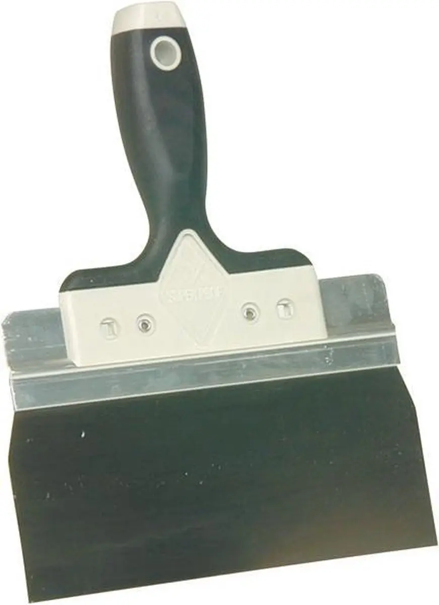 Super Prof Breedspachtel 220mm RVS - Bruin/Zilver