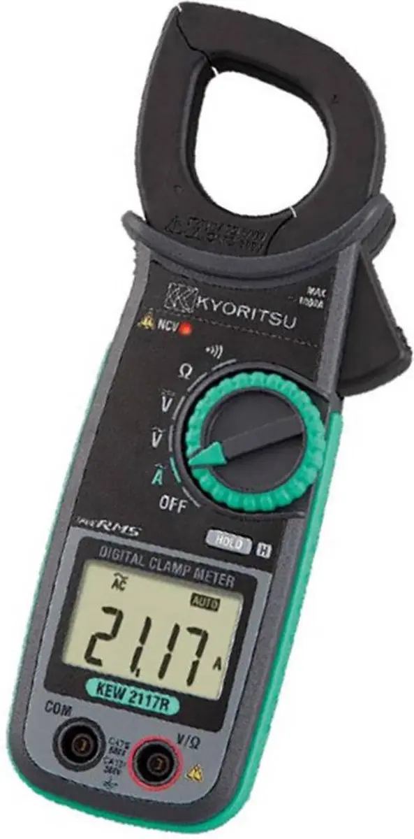 Kyoritsu KEW-2117R Stroomtang - CAT IV 300V / CAT III 600V