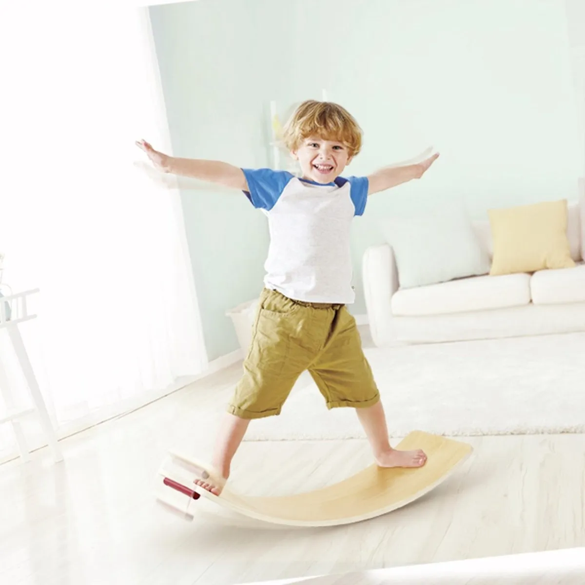 Hape E1203 Hobbelpaard - Wit
