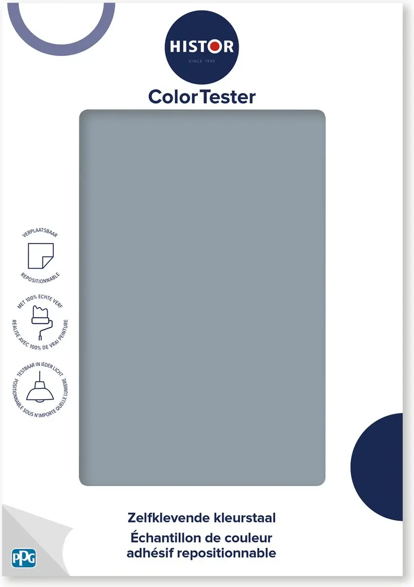 Histor Kleurtester Mat Blauw 300g
