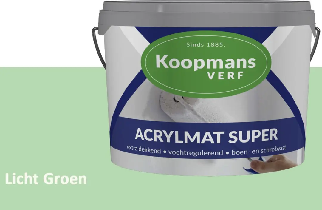 Koopmans Acrylmat Super Matte Muurverf 1L