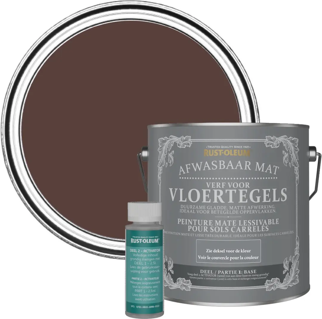 Rust-Oleum Vloertegelverf Mat Valentina 2,5L