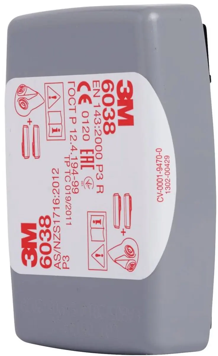 3M P3R Partikelfilter met Aktivkohle - 20 Stuks