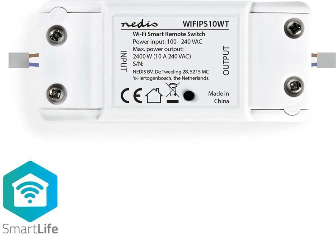 Nedis SmartLife Inbouwmodule 2400W - App-besturing