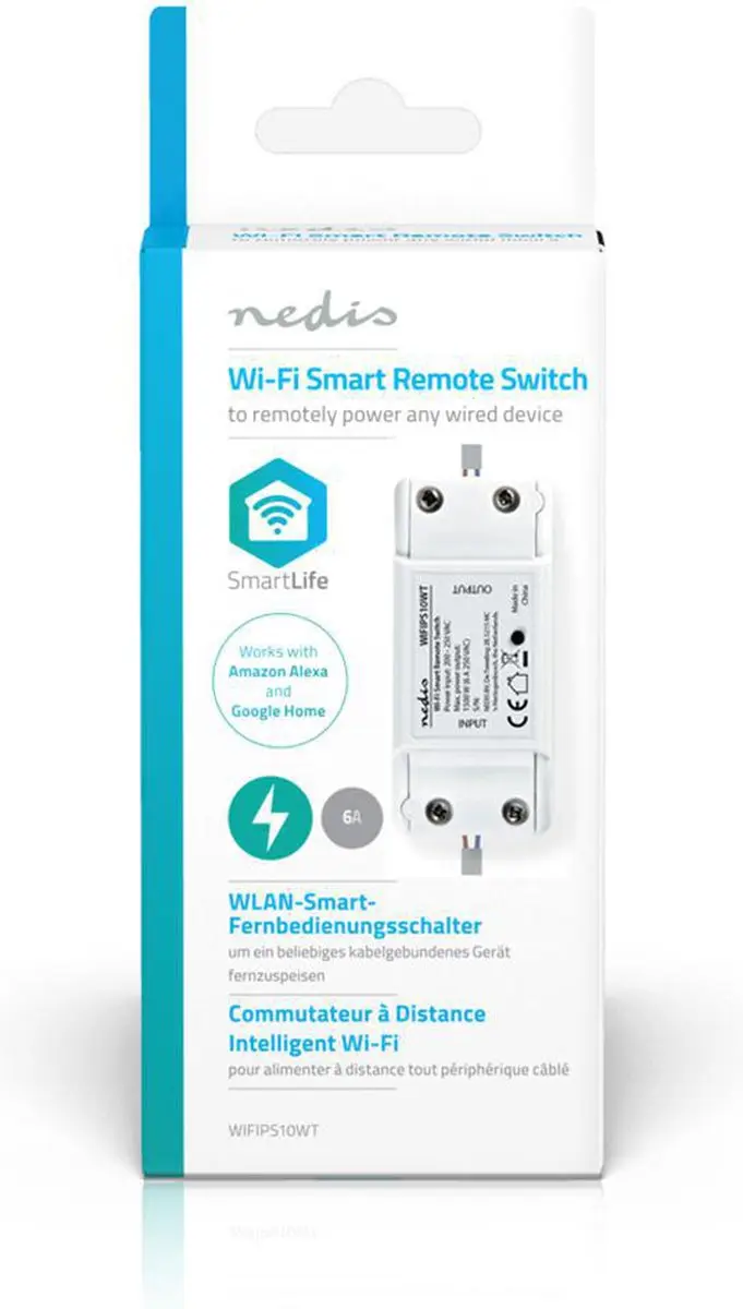 Nedis SmartLife Inbouwmodule 2400W - App-besturing