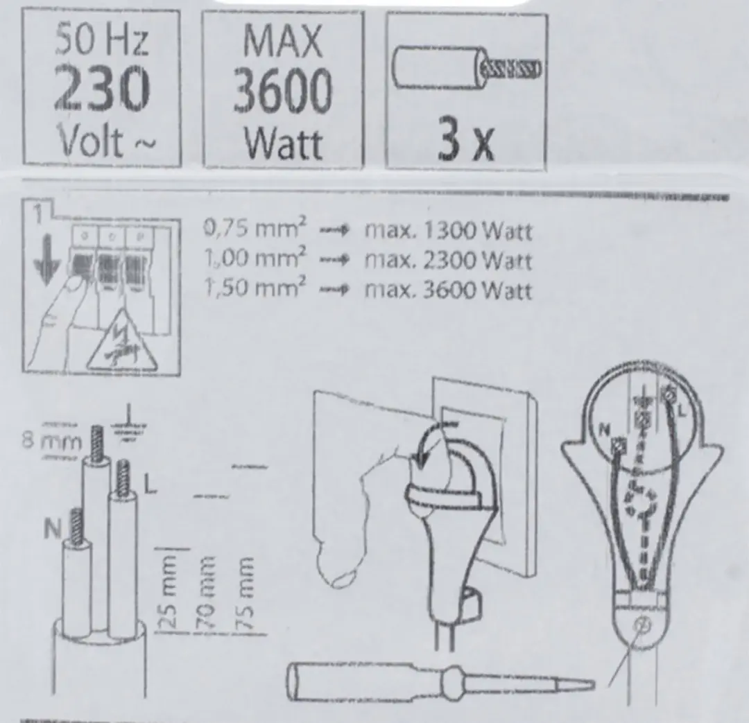 Scanpart Haakse Stekker 16A - Plat - Wit