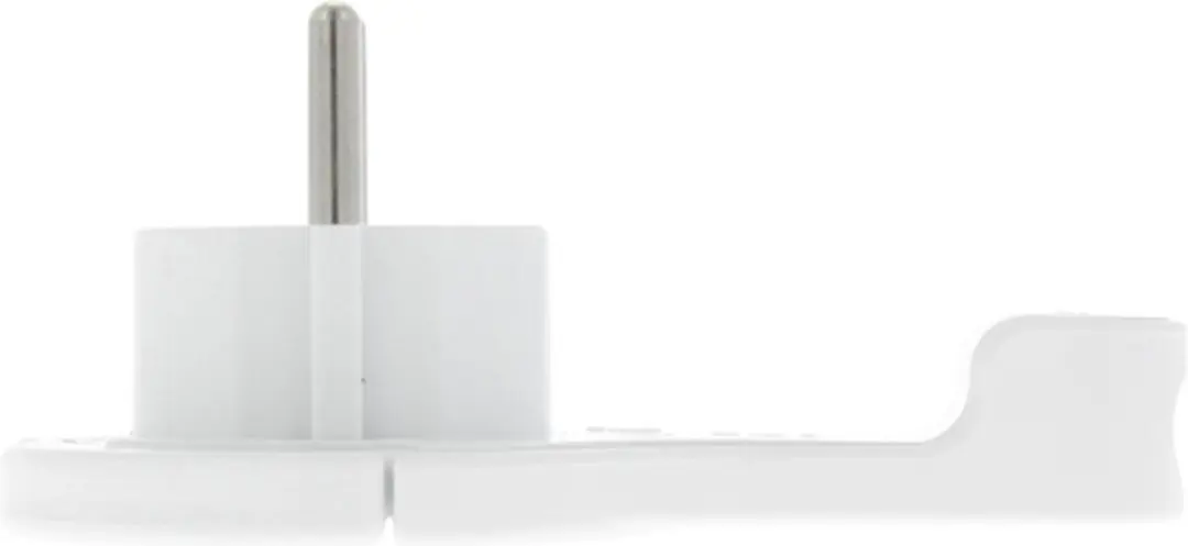 Scanpart Haakse Stekker 16A - Plat - Wit