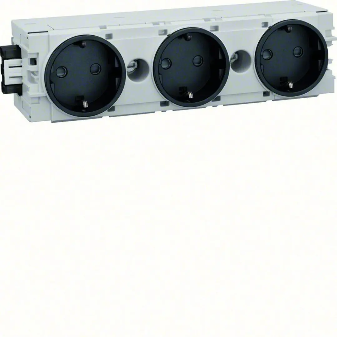 Ecoline GS30009011 Wandcontactdoos 3x