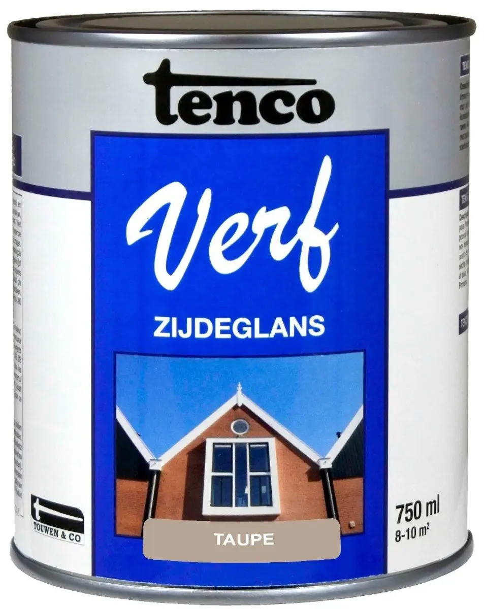 Tenco Verf Zijdeglans Taupe 750ml