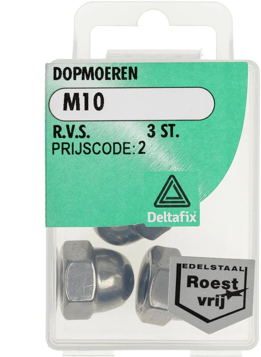 Deltafix M10 RVS Dopmoeren