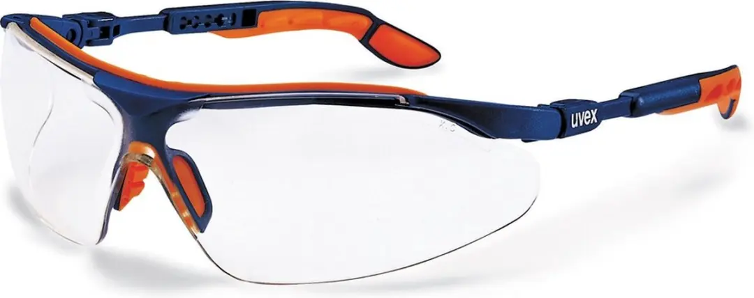 Uvex i-vo 9160-065 Veiligheidsbril - Blauw/Oranje