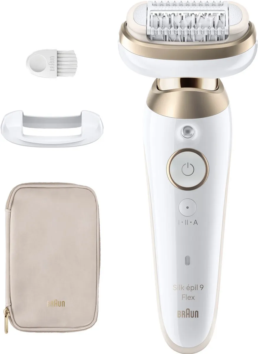 Braun Silk-épil 9 Flex Epilator - Draadloos - Nat & Droog - 5 Opzetstukken