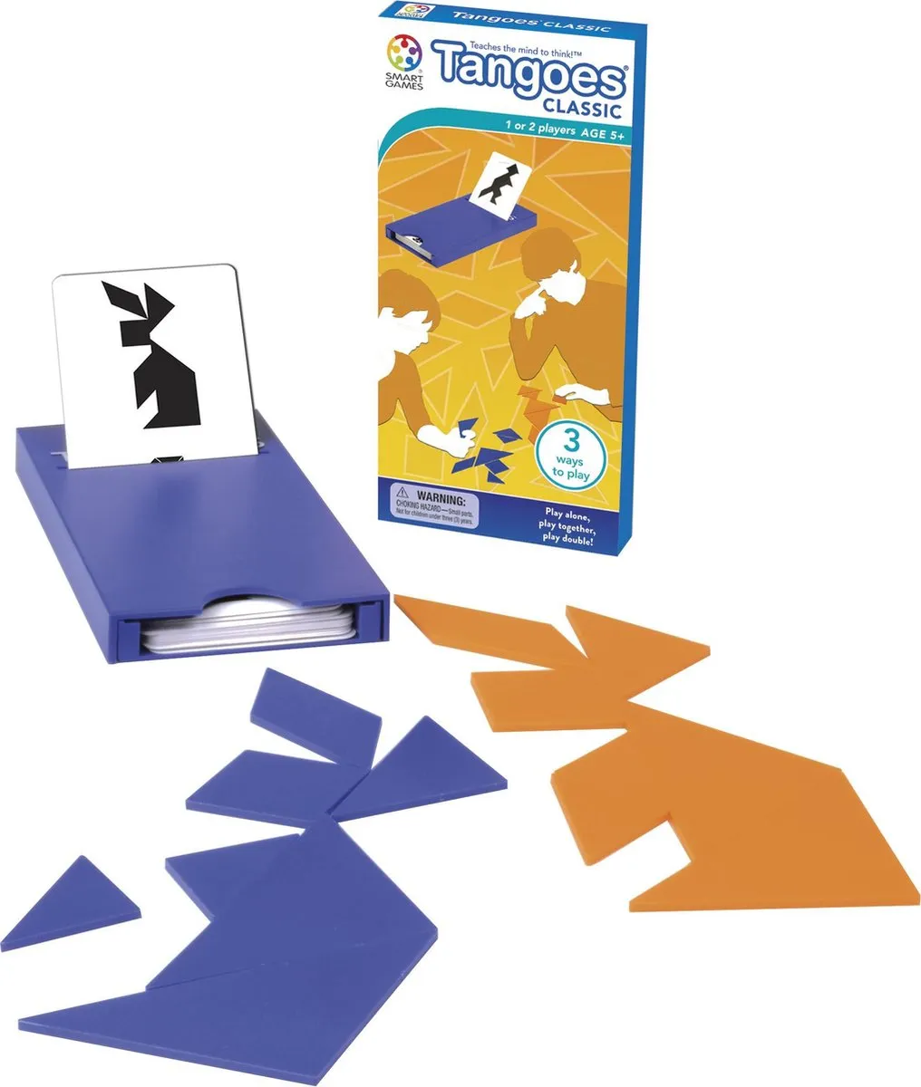 SmartGames Tangoes Starter Tangram - 54 Opdrachten - Meerkleurig