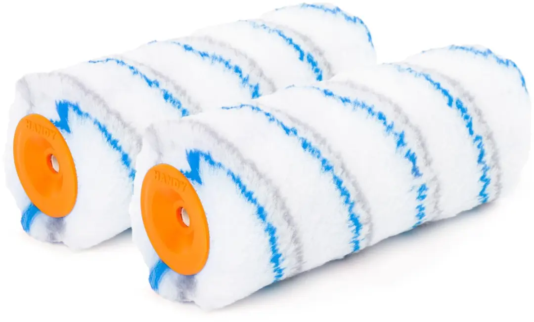 Handy Verfroller Microfiber 180mm - 2 Stuks - Pluisvrij