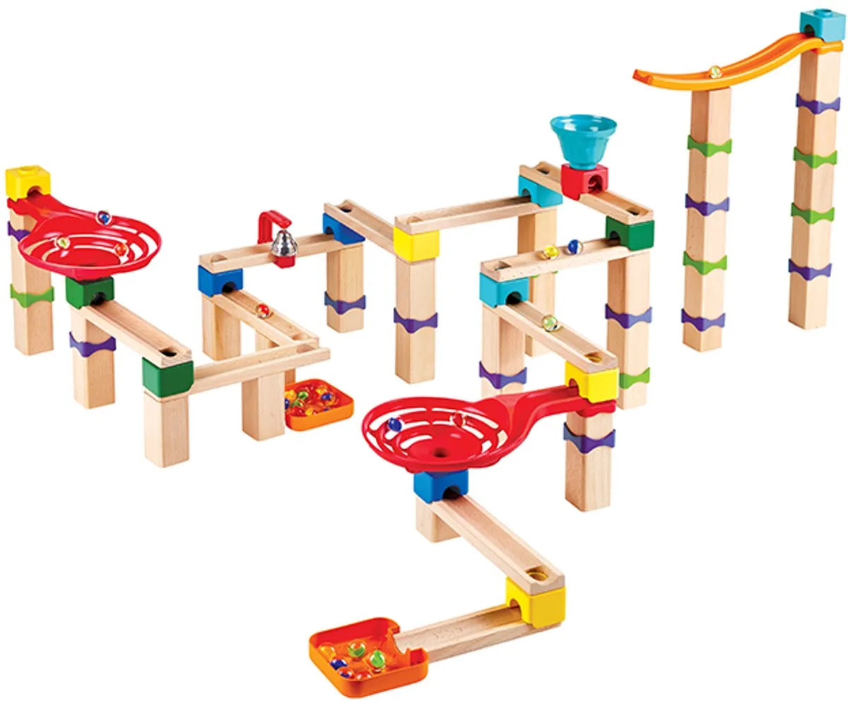 Hape Marble Cascade Block Set - 240 Stuks Multicolor