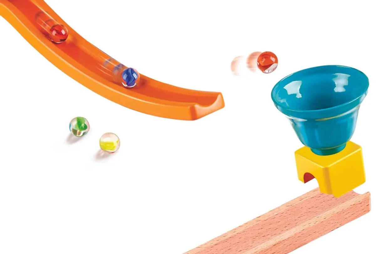Hape Marble Cascade Block Set - 240 Stuks Multicolor