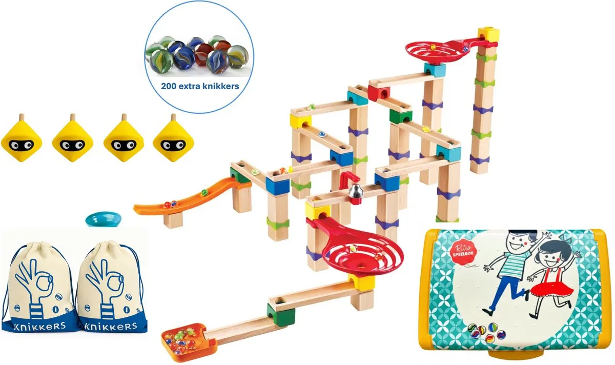 Hape Marble Cascade Block Set