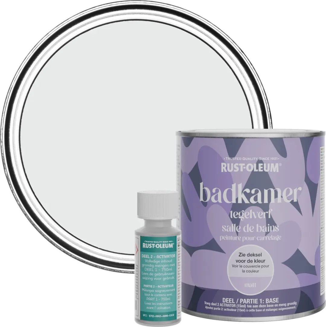 Rust-Oleum Monaco Mist Badkamer Tegelverf Matt 750ml