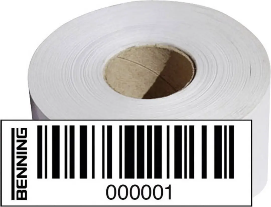 Benning 756302 756302 Barcode-etiketten 1 stuk(s)