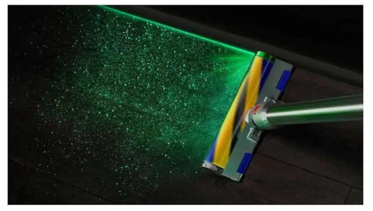 Dyson V15 Detect Fluffy - Steelstofzuiger - Nikkel/Blauw - 230 Air Watts - Zachte vloerborstel