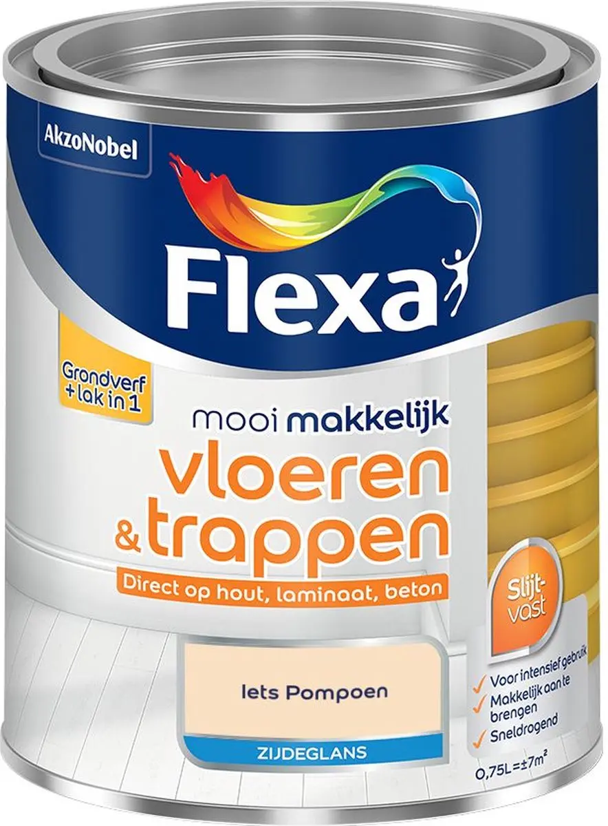 Flexa Mengverf Iets Pompoen 750ml
