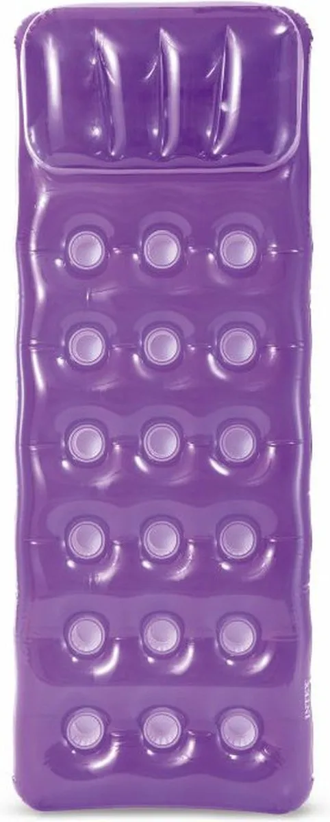 Intex Luchtbed 188x71cm Paars