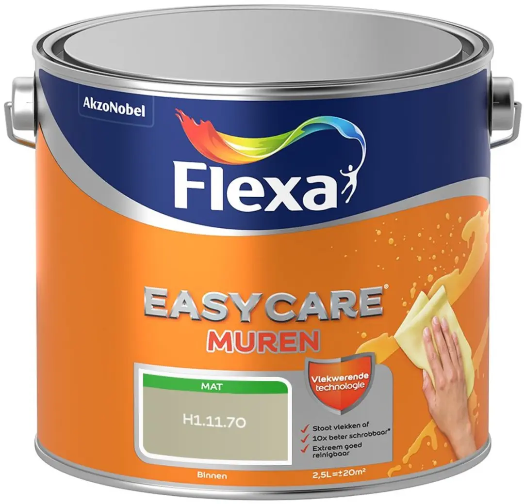 Flexa Easycare Muren H1.11.70 Mengverf 2,5L