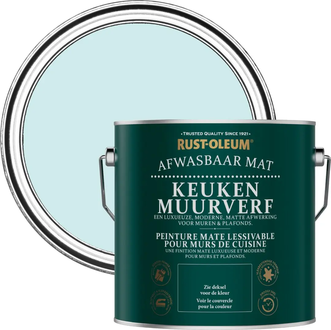 Rust-Oleum Blauw Keukenverf Eucalyptus 2,5L