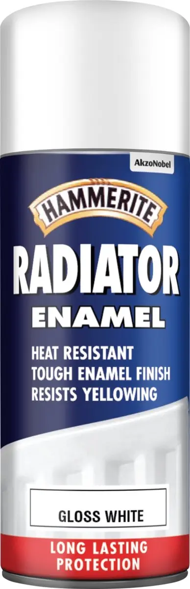 Hammerite Radiatorverf Glans Aerosol 400ml