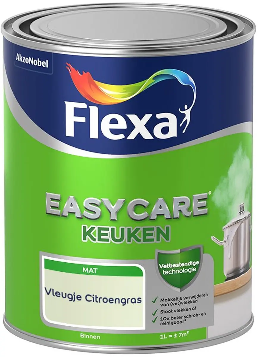 Flexa Easycare Keuken Mengverf Vleugje Citroengras 1L