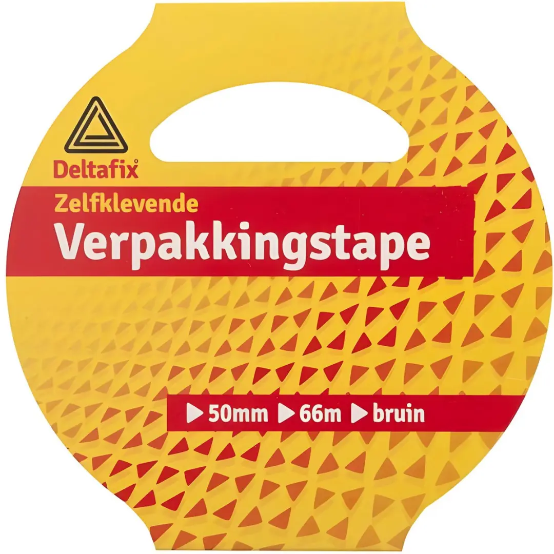 Deltafix Verpakkingstape Bruin 50mm