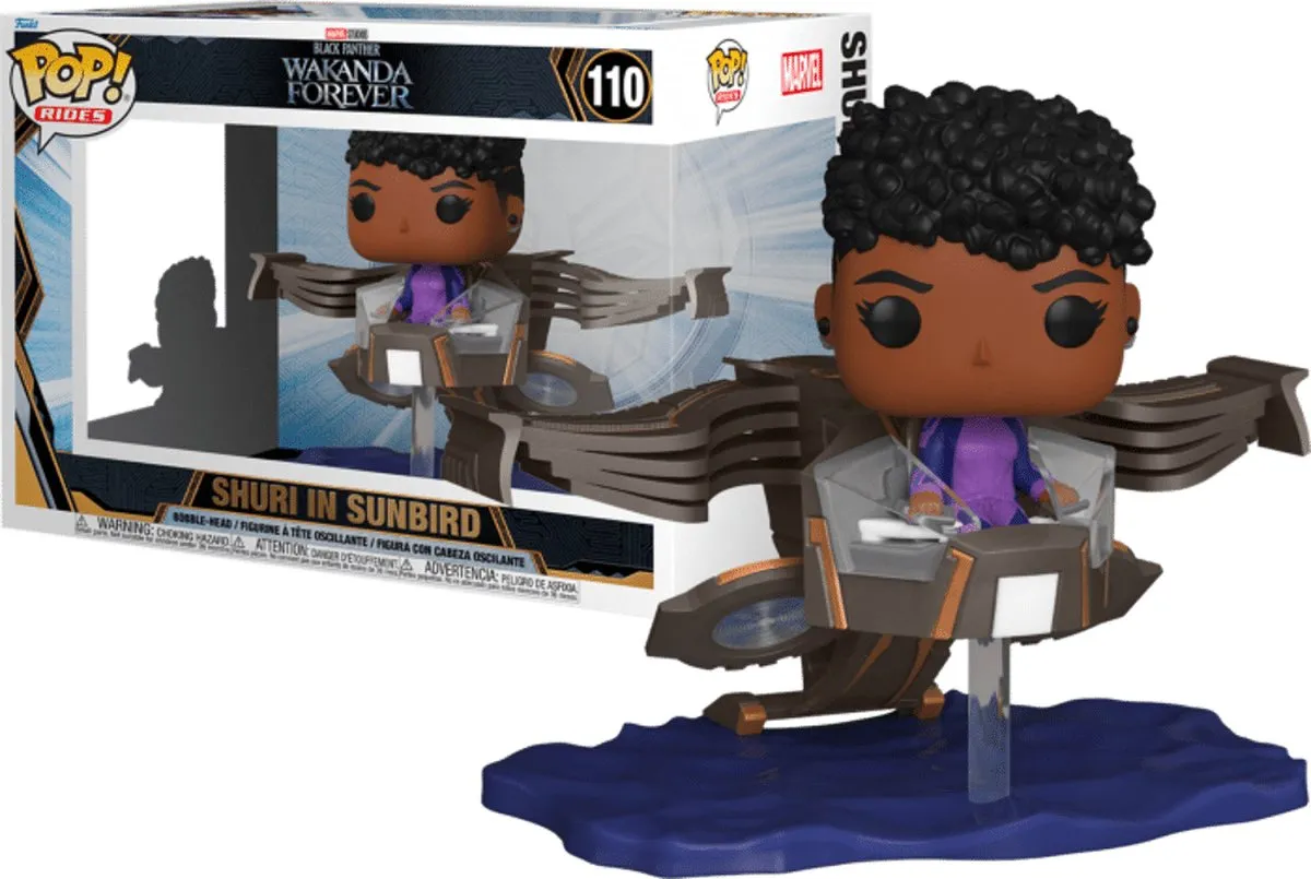 Funko Pop! Marvel Black Panther Wakanda Forever Shuri Sunbird #110