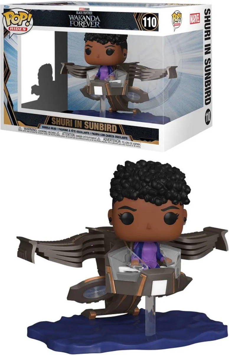Funko Pop! Marvel Black Panther Wakanda Forever Shuri Sunbird #110