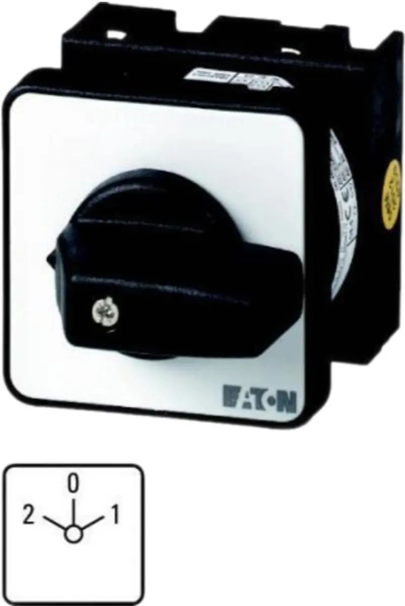 Eaton Keerschakelaar T3 32A 6-polig