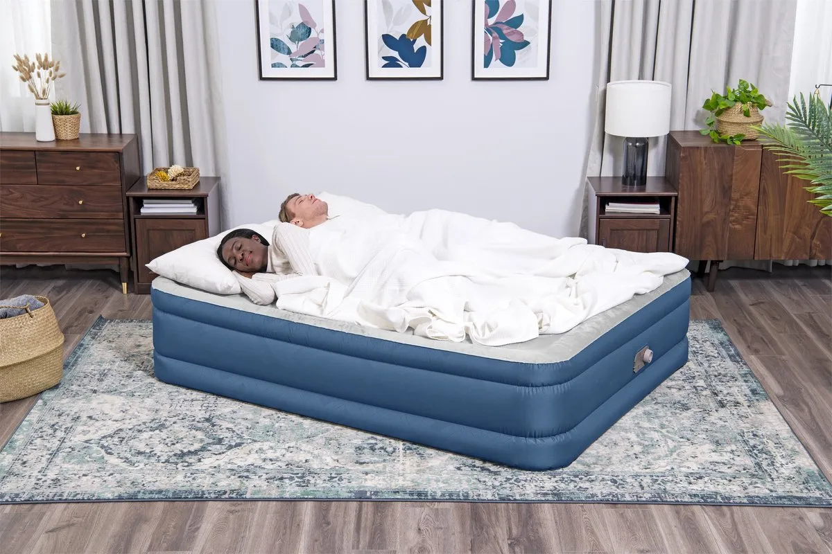 Bestway Fortech Tough Guard Snugable Luchtbed Queensize 152cm