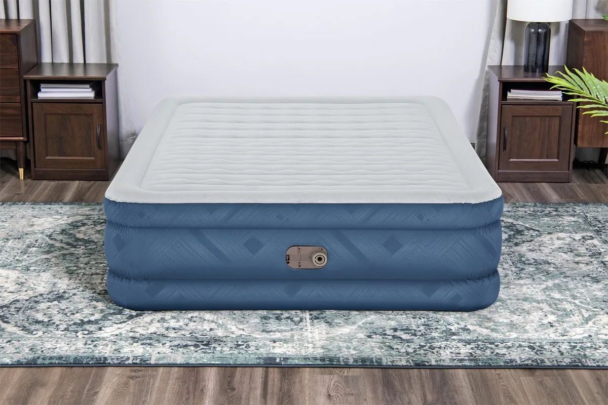 Bestway Fortech Tough Guard Snugable Luchtbed Queensize 152cm