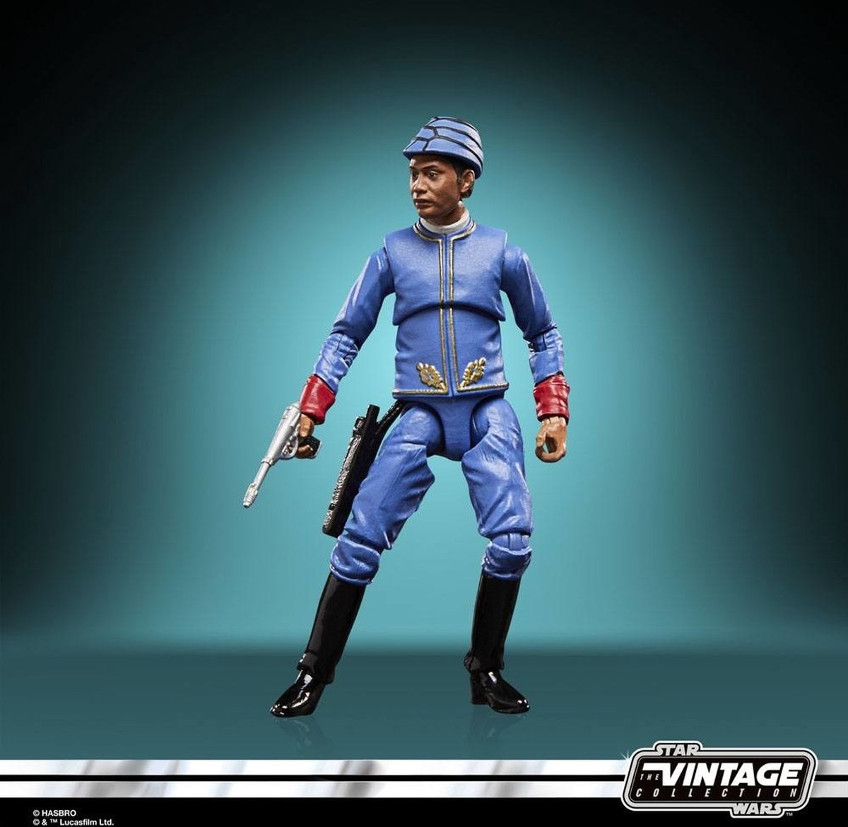 Hasbro Star Wars Actiefiguur Bespin Security Guard (Isdam Edian) 10 cm Episode V Vintage Collection 2022 Multicolours