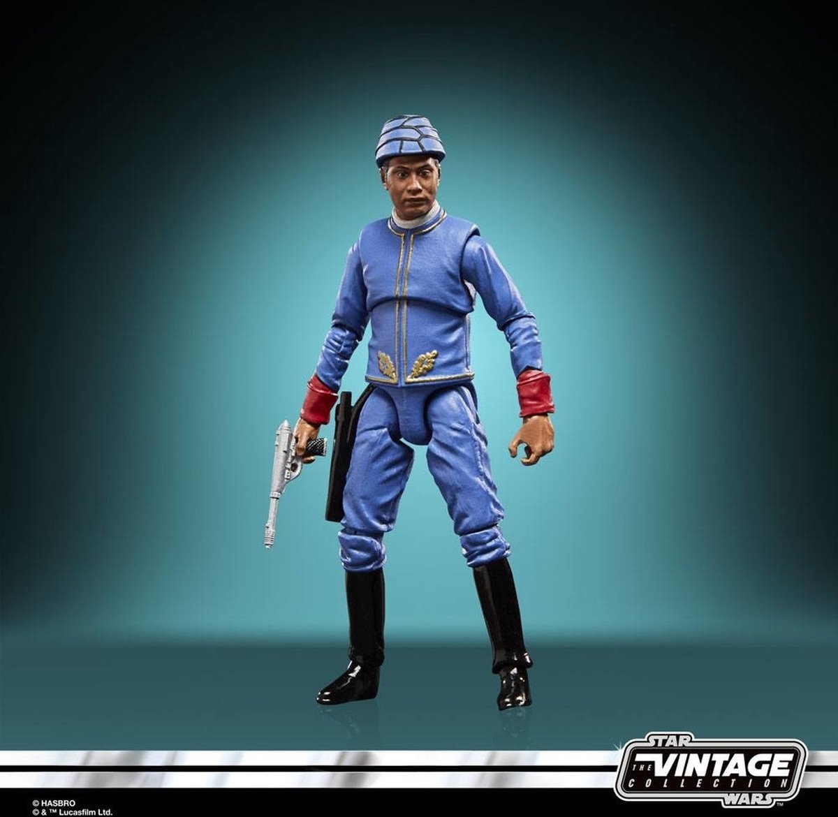 Hasbro Star Wars Actiefiguur Bespin Security Guard (Isdam Edian) 10 cm Episode V Vintage Collection 2022 Multicolours
