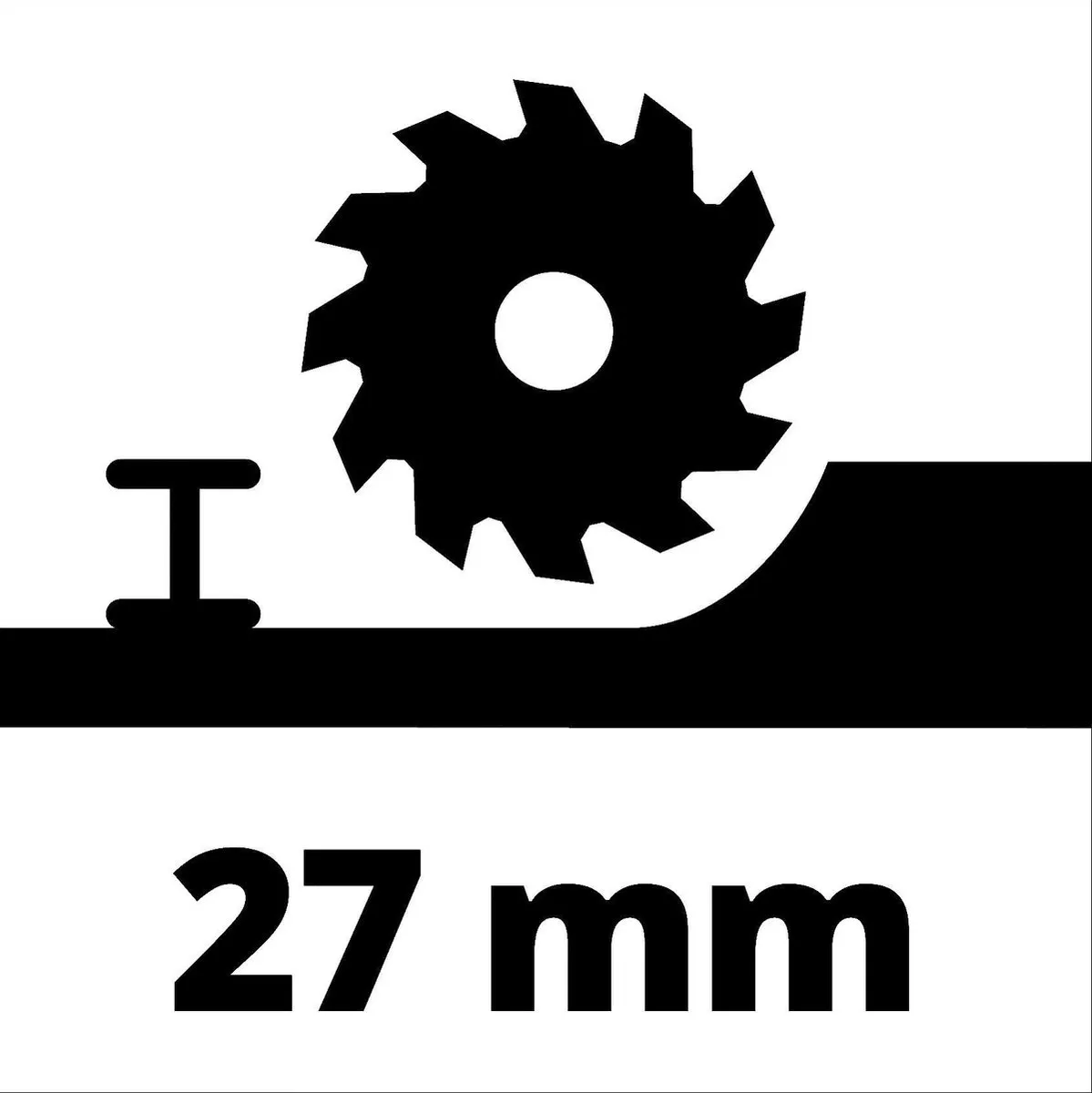 Einhell TC-CS 89 Elektrische Mini Handcirkelzaag 600W - Ø89mm - afbeelding 6 van 6