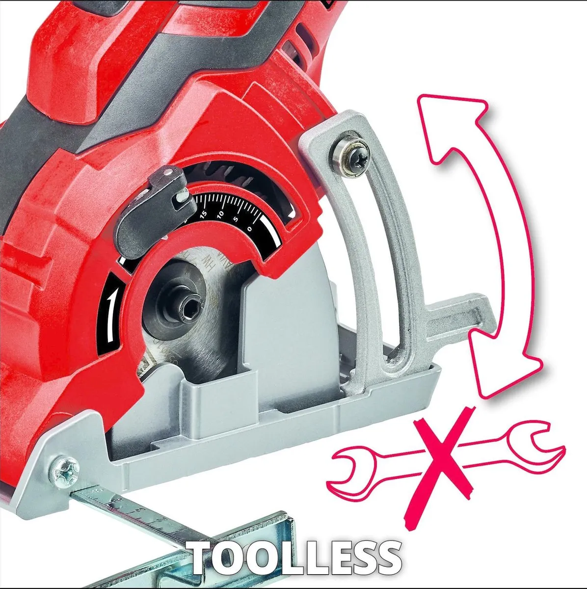 Einhell TC-CS 89 Elektrische Mini Handcirkelzaag 600W - Ø89mm