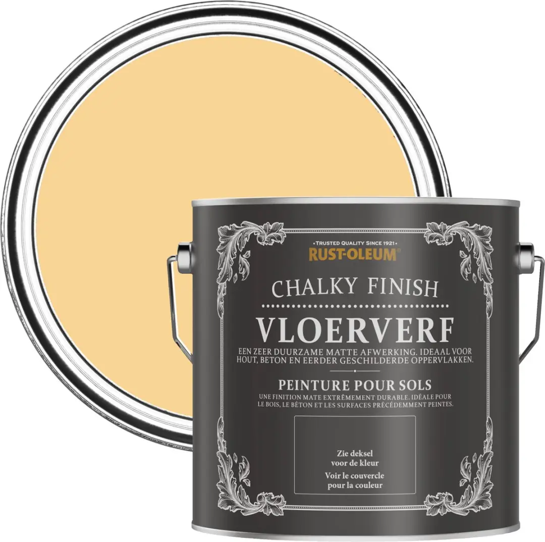 Rust-Oleum Vloerverf Geel Mosterd 2,5L