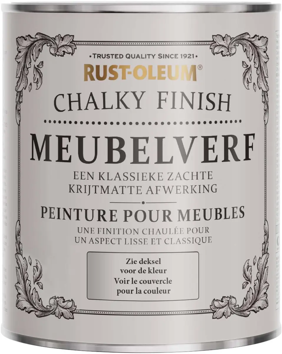 Rust-Oleum Chalky Meubelverf Bladnerf 750ml - Macaron